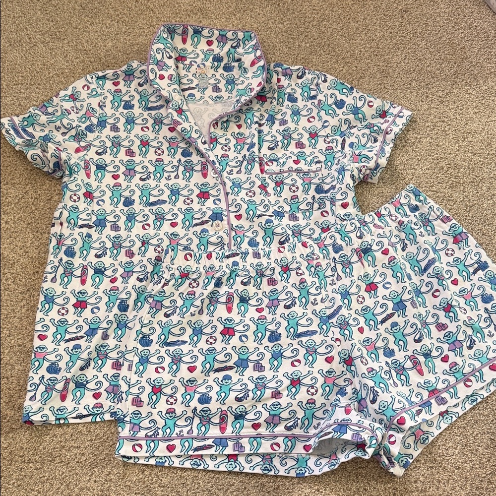 NWOT Roller Rabbit Newport Beach Pajama set